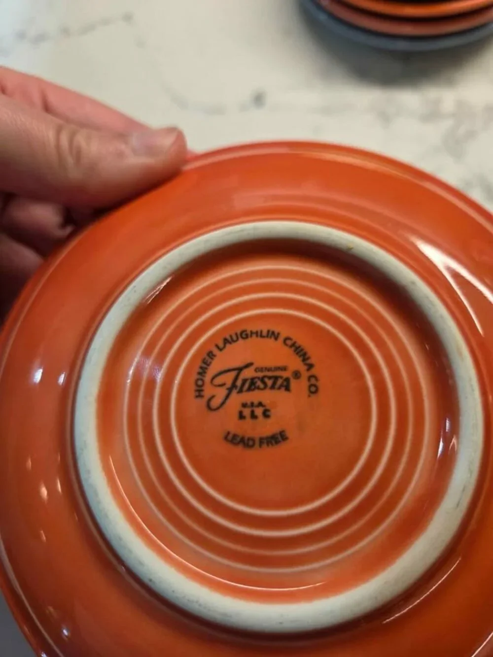 Fiesta Ware colorful small plates 5 total